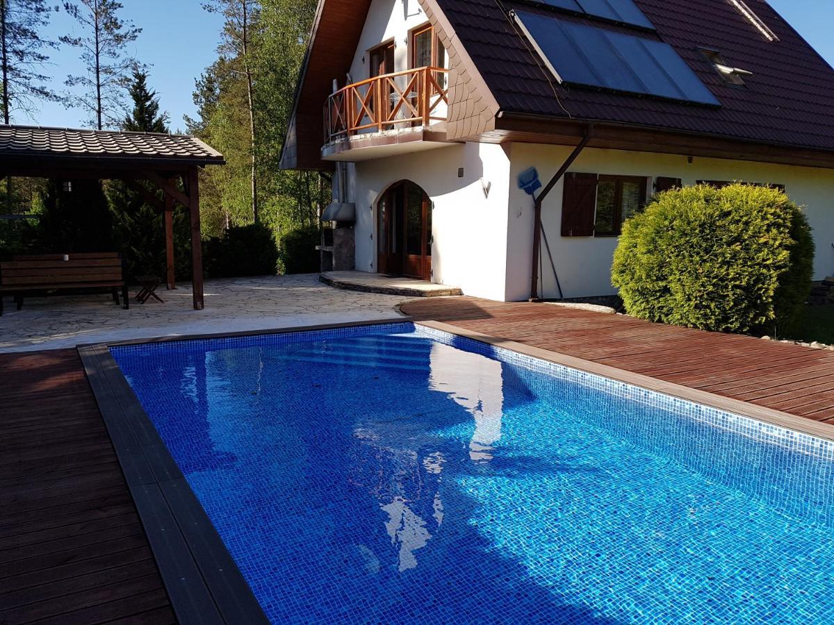 Villa WIGWAM Dom z basenem na Kaszubach Sulęczyno Exterior foto